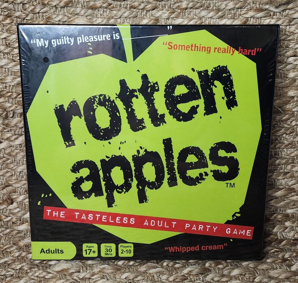 Rotten Apples The Tasteless Adult Board Card Party Game Mature *New Sealed* Gift